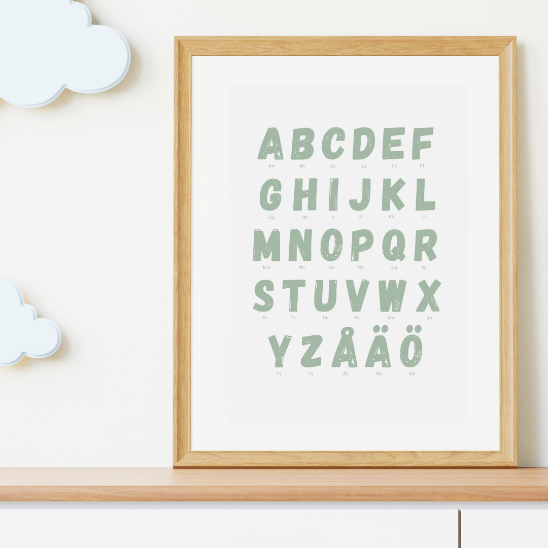 Poster - Alfabetet