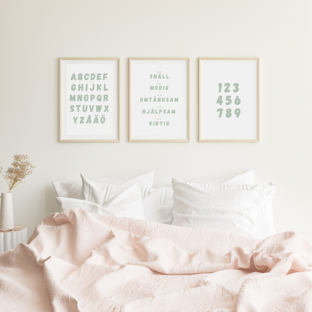 Poster - Alfabetet