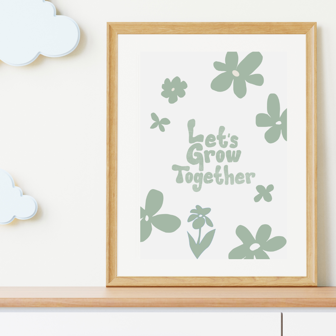 Poster - Let´s Grow Together