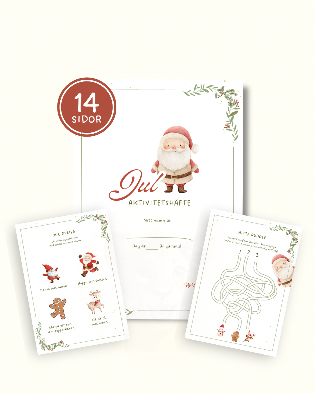 Aktivitetshäfte Jul