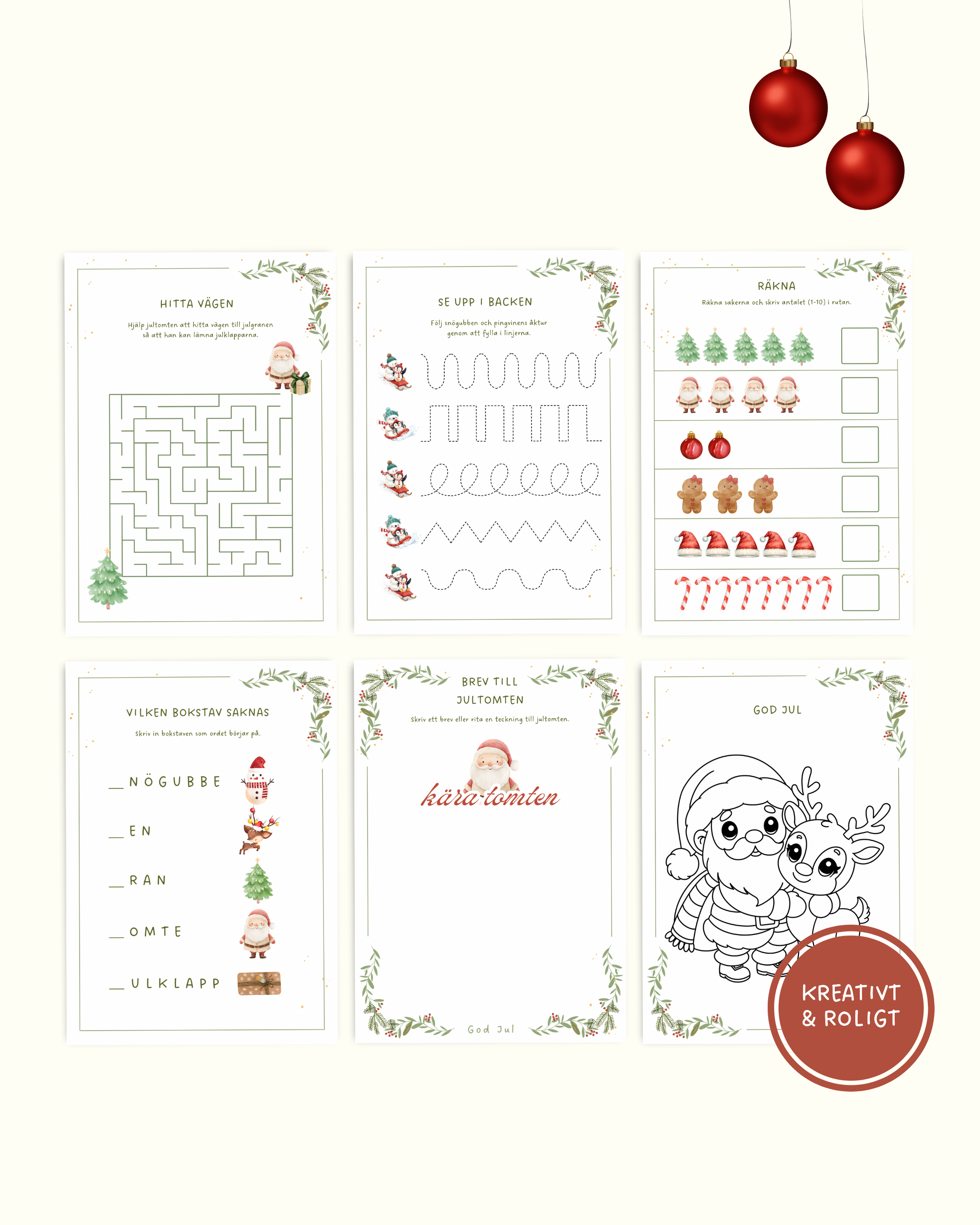 Aktivitetshäfte Jul