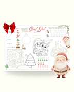 Bordstablett med julpyssel