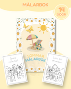 Målarbok Sommar